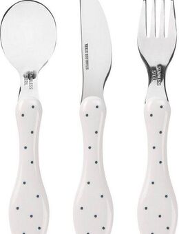 LÄSSIG Kinderbesteck Garden Explorer (3-tlg), Edelstahl