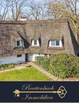 Lilienthal - St.Jürgen . Exklusives Reetdachanwesen mit Teich & Pferdestall in Alleinlage - Lilienthal