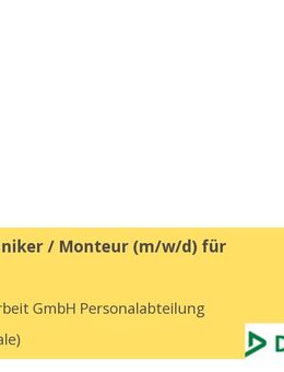 Servicetechniker / Monteur (m/w/d) für Kühlmöbel - Halle (Saale)