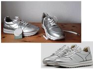 Sneaker, Halbschuhe,Tamaris, silber, vegan, Gr. 38, neu - Augustdorf