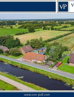 Landhaus am Kanal - Ausbaupotenzial und optionale Weidefläche - Großefehn