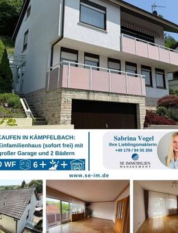 Großes EFH oder Mehrgenerationenwohnhaus mit Ausbaupotential im DG ! - Kämpfelbach