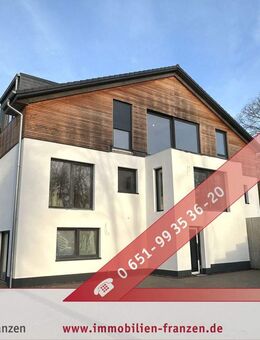 Trier-Olewig: Energieeffiziente Designwohnung - modern, hell, perfekt geschnitten, mit Terrasse und direktem Zugang zum eigenen Garten zum Entspannen! - Trier