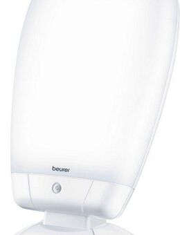 BEURER Tageslichtlampe TL 80 Tageslichtleuchte zur Simulation von Tageslicht an dunklen Tagen, Leuchtstofflampe, Tageslichtweiß, 10.000 Lux Lichtstärke, Medizinprodukt, einfache Ein-Knopf-Anwendung