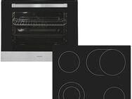 exquisit Elektro-Herd-Set EHE 185-HZ-020 inox