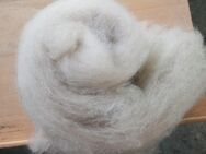 1,7Kg Alpaka-Schafwolle zum spinnen - Fränkisch-Crumbach