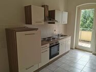 Gemütliche 1-Raumwohnung mit Balkon und Einbauküche - Pegau