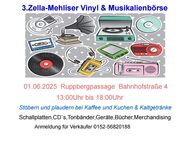 3. Südthüringer Schallplattenbörse und Musikalienbörse Zella-Mehlis - Zella-Mehlis