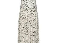 Buffalo Maxikleid mit Pünktchendruck, fließendes Sommerkleid, Jerseykleid