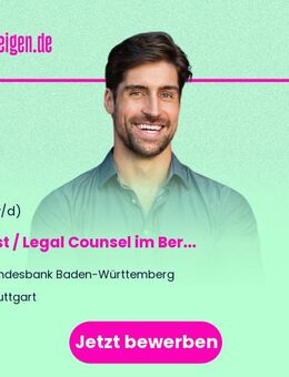 Jurist / Legal Counsel (m/w/d) im Bereich Strategischer Einkauf - Stuttgart