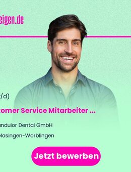 Customer Service Mitarbeiter (m/w/d) - Bereich Konsignationsabwicklung (Voll-/Teilzeit) - Rielasingen-Worblingen