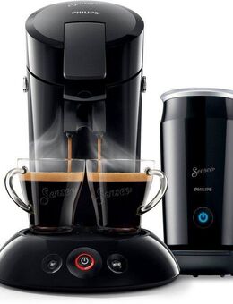 Philips Senseo Kaffeepadmaschine Original HD6553/65, inkl. Milchaufschäumer im Wert von € 79,99 UVP