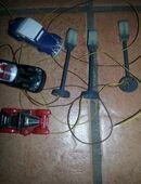 diverse Eisenbahnteile in 55595