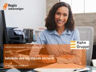 Sekretär des Vorstands (m/w/d) - Bergisch Gladbach