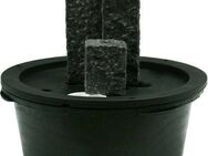 Ubbink Gartenbrunnen Modena, 12 cm Breite, Wasserbecken BxT: 68x68 cm, (Komplett-Set), Naturstein Granit