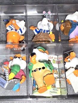 Komplett - Ü-Ei - Fancy Fuxies - Sammlerkiste - Alle Figuren - Mit 4 BPZ - 1998 - Berlin Reinickendorf