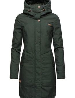 Ragwear Wintermantel Jannisa stylischer Damen Winterparka mit Kapuze