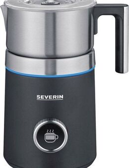 Severin Milchaufschäumer SM 3587 Spuma 700 Plus, 500 W, 13 Programme, komfortable Bedienung, stilvoller 360° LED-Lichtring