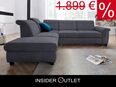 Ecksofa 273x228 Grau Schlaffunktion Luxus-Microfaser Couch in 50827
