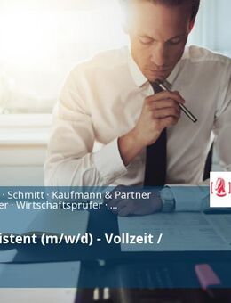 Steuerassistent (m/w/d) - Vollzeit / Teilzeit - Stuttgart
