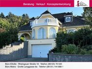 Bestlage in Bingen mit fantastischem und unverbaubarem Rheinblick! freist. Einfamilienhaus mit Luxus-Ausstrahlung - Bingen (Rhein)