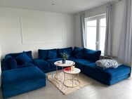 Couch Samt Blau Home 24 - Köln