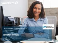 Sekretär (m/w/d) - Münster