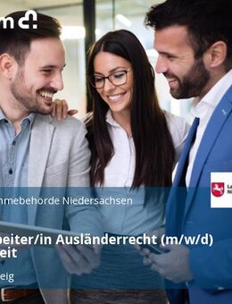 Sachbearbeiter/in Ausländerrecht (m/w/d) Voll-/Teilzeit - Oldenburg