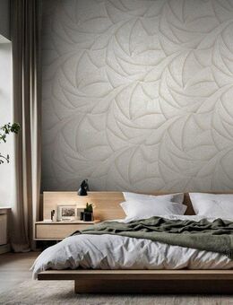 Marburg Vliestapete Tapete Calm Waves, geprägt, geometrisch, moderne Vliestapete für Wohnzimmer Schlafzimmer Küche