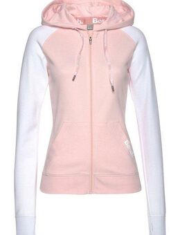 Bench. Loungewear Kapuzensweatjacke mit farblich abgesetzten Ärmeln, Loungeanzug