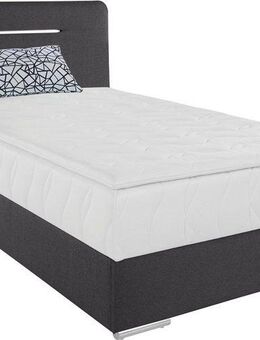 COTTA Boxbett Lighstar, inklusive LED-Beleuchtung, Topper, Bettkasten und Zierkissen