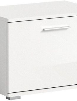 INOSIGN Sitzbank Valge, Breite 55cm, 1 Klappe, 1 Einlegeboden, 2 Fächer, Bank, Schuhbank, Garderobenbank, Dielenbank, Flurbank, Ablagebank