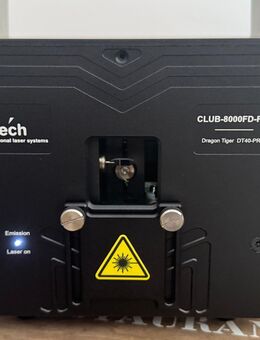 8W Club-8000FD FB4 RGB Showlaser mit Flashback 4 - Berlin