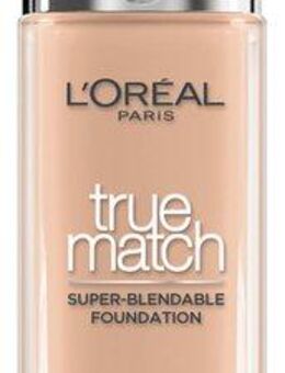 L'ORÉAL PARIS Foundation L'Oréal Paris True Match Foundation, Spendet Feuchtigkeit, mittlere Deckkraft, passt sich dem Hautton an.