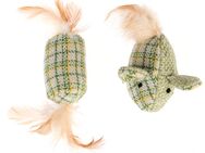 Modern Living Glasgow Katzenspielzeug-Set Mäuse mit Katzenminze - 2er Set