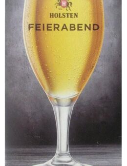 Holsten Bier - Feierabend - Bierglas von Ritzenhoff - Doberschütz