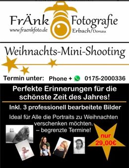 Weihnachts "Mini-Shooting" - Erbach Zentrum