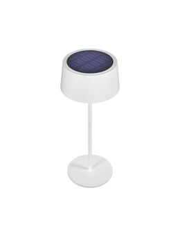 RealPower LED-Solar Tischlampe dimmbar mit Akku,weiss - Bad Gandersheim