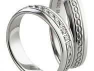 Partnerringe Edelstahl AB1016-AB1017 - Aholming