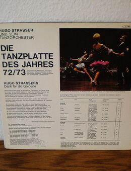 Hugo Strasser-Die Tanzplatte des Jahres 72/73-Vinyl-LP - Linnich