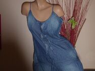 Overall Jumsuit Cutsuit Einteiler JeansOverall Short kurz Dots blau 40 M Orsay - Hamburg