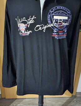 Neuwertiges ungetragenes Langarm-Polo Shirt in 4x XL schwarz - Verden (Aller)