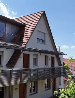 Exklusives 4,5-Zi. Maisonette-Penthouse mit Aufzug, Terrassen, Balkon, Garagen & Traum-Aussicht - Münsingen