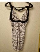 Weiss schwarzes sexy Kleid Firma Lieblein Boutiqueware edel. Gr M ungetragen in 44866