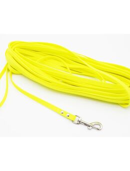 Heim BioThane® Suchleine, neon-gelb - 20 m lang, 13 mm breit