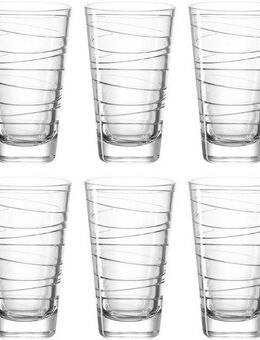 LEONARDO Longdrinkglas VARIO, Glas, 280 ml, 6-teilig