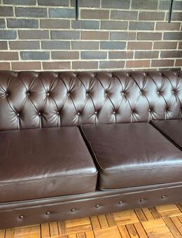 Couch in Lederoptik - Demmin