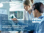 Technische*r Redakteur*in Material Management / S2000M (w/m/d) - Kiel