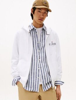 Tommy Hilfiger Kapuzensweatjacke HILFIGER STACKED HOODED ZIP TH