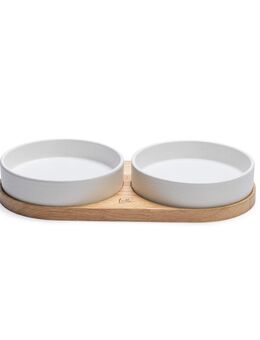 Designed by Lotte Keramik-Dinnerset Lojs für Katzen - 2 x 350 ml